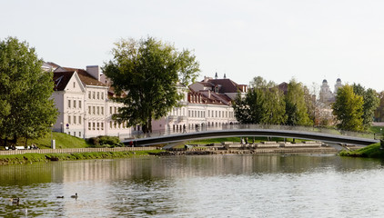 Obraz premium old european city