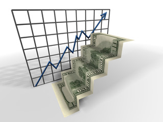 dollar ladder © Orlando Florin Rosu