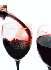 filling red wine