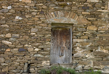 aged door