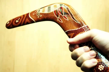 Deurstickers boomerang © Horticulture
