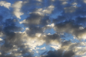 Fototapeta premium cloudy sky landscape