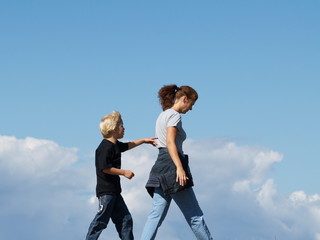 walking in the sky