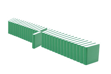 hardcover green books