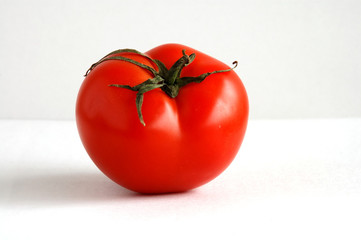 a fresh tomato