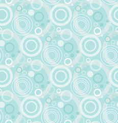 seamless retro circles