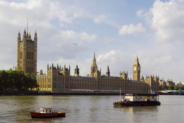 london westminster parlament and thamse