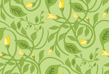 seamless floral wallpaper pattern