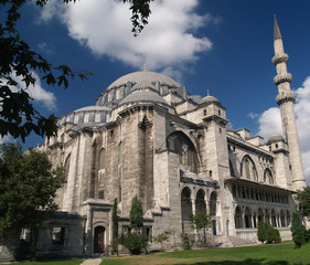 Fototapeta premium mezquita de suleyman el magnífico