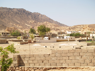 bedouine village, egypt