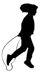 exercise silhouette