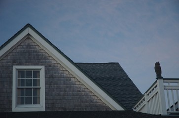shingled gable