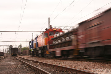 Fototapeta na wymiar cargo train