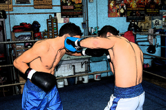 illustration de boxe anglaise 3