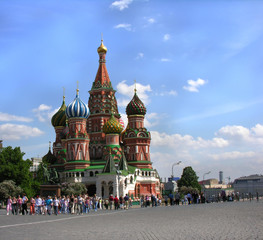 details of st. basil cathedral