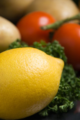 lemon close-up