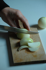 coupe d'oignons