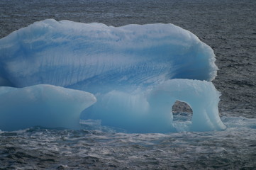 melting iceberg