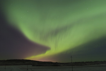 large auroral arc