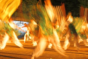Foto op Canvas night japanese dance-motion blur abstract © Provisualstock.com