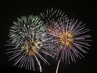 Obraz premium fireworks 23