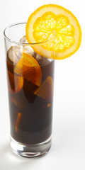 coffe with whiskey and ice