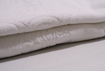 asciugamano bianco
