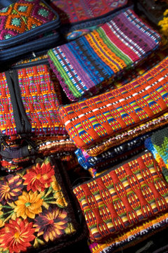 hand made woven objects guatemala