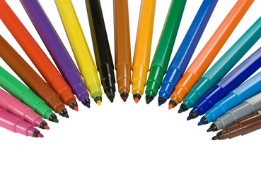 felt tip pens