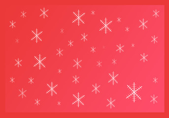 snow flakes background