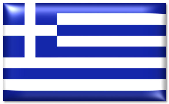 Fototapeta griechenland fahne greece flag