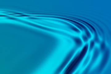 Naklejka premium blue waves