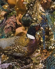 pheasant ornament