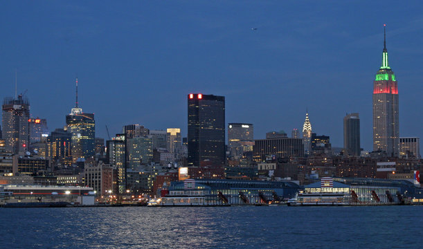 Fototapeta new york evening