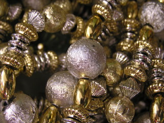 holiday string of beads