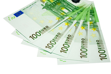 five hundred euro banknotes