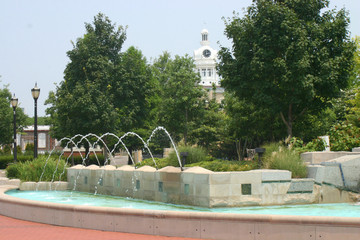 courthouse fountain