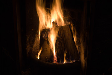 fire and flames