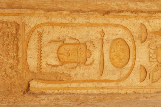 skarab&auml;us hieroglyphen - &auml;gypten
