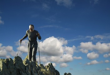 men in the hike