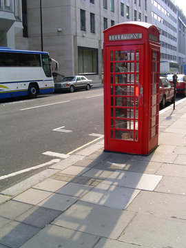 English Telephone Booth