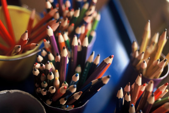 crayons de couleurs