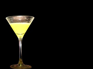 yellow martini