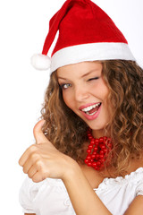 happy santa.