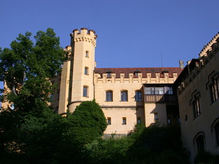 Fototapeta na wymiar castle in bavaria