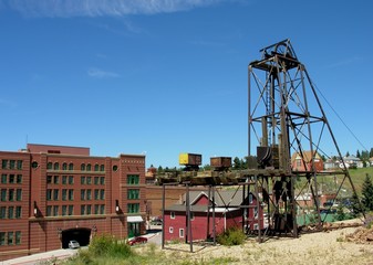 an old gold mining town
