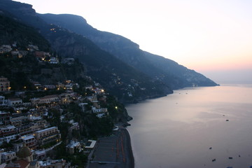 Obraz premium early morning light at positano