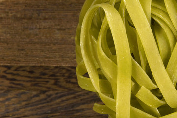 green italian pasta