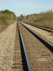 Fototapeta premium train track 2