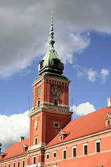 the clocktower of the royal palac